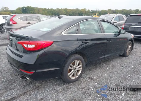 2016 Hyundai Sonata Se из США, поврежденный, VIN 5NPE24AF3GH333817